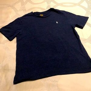Youth XL Polo short sleeve T-shirt dark blue